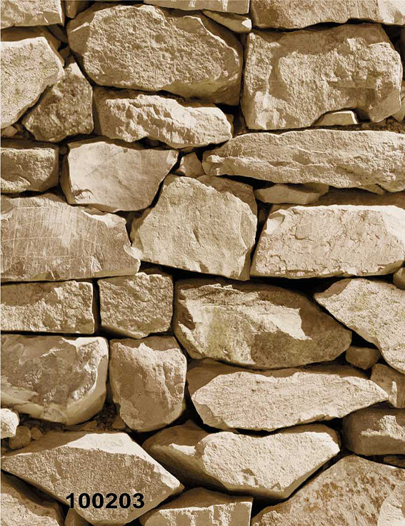 Stone wallpaper 15 square meters - 100203