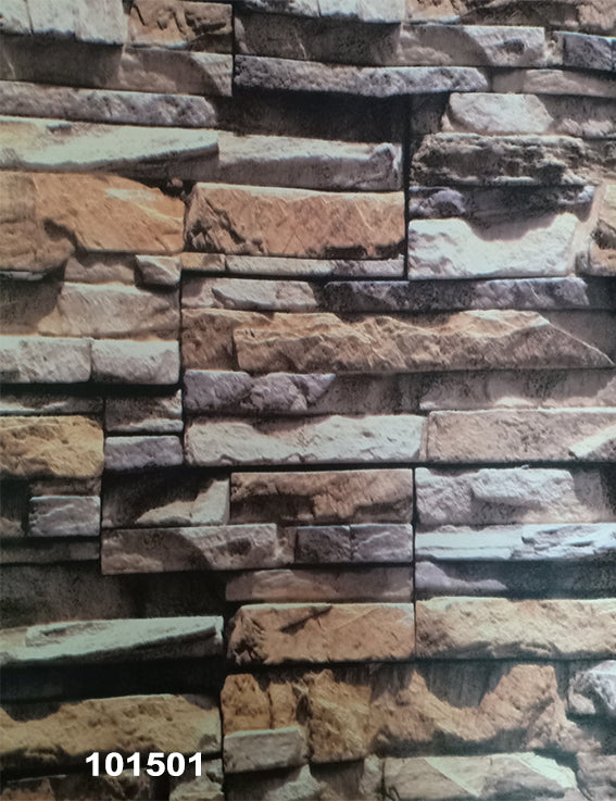 ورق حائط حجري 15 متر مربع - 101501-D