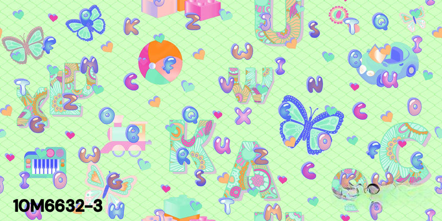 ورق حائط مودرن 10 متر مربع - 10M6632-3-D