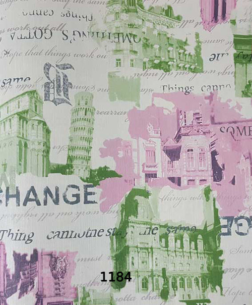 ورق حائط مودرن 15 متر مربع 1184-D