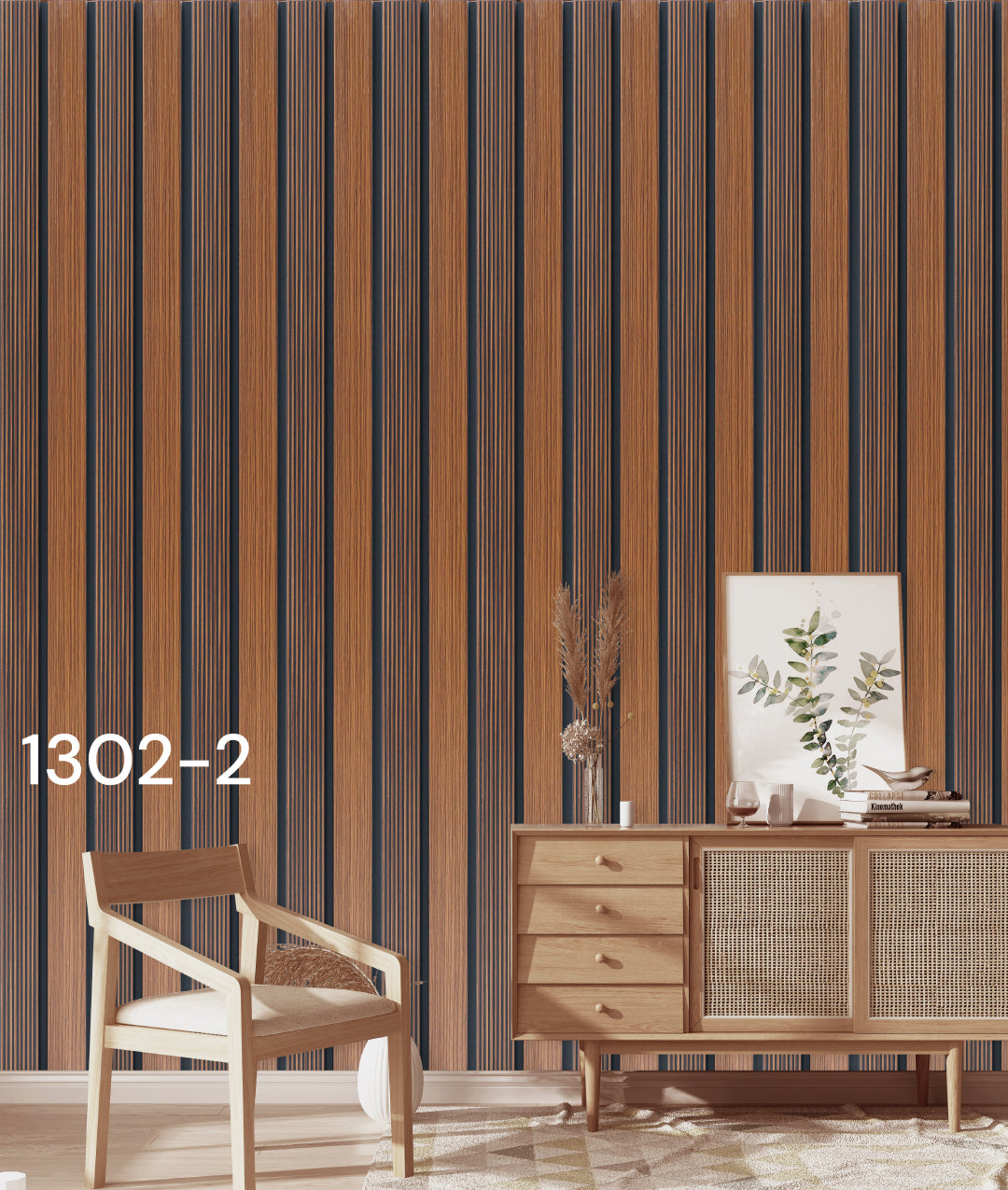 بديل خشب PS مستورد 12 سم 1302-2-D