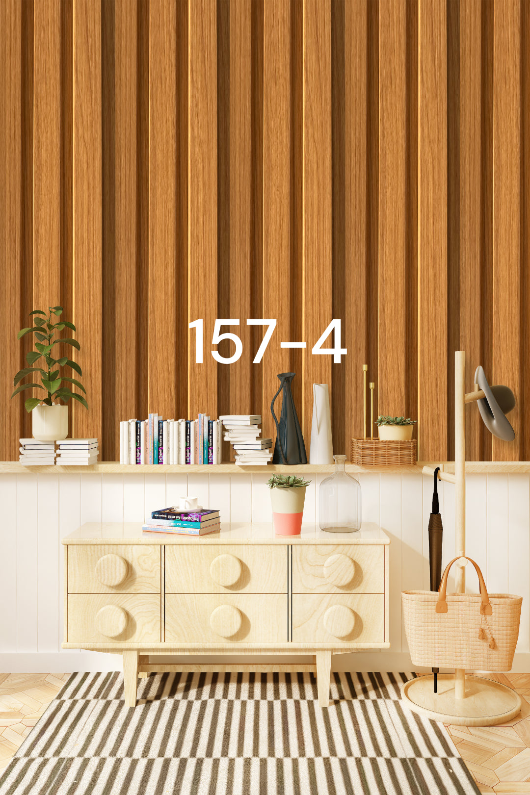 Imported PS wood substitute 16 cm 157-4