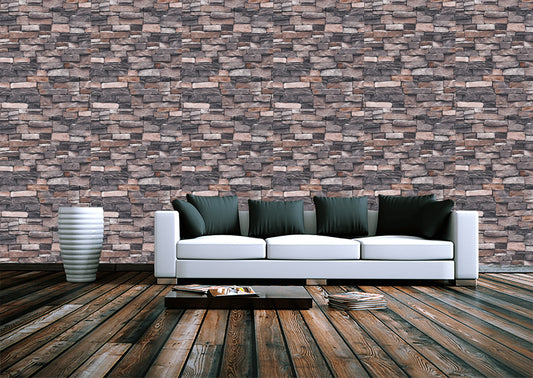 Stone wallpaper 5 square meters 2205