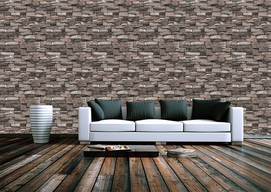 Stone wallpaper 5 square meters 2206