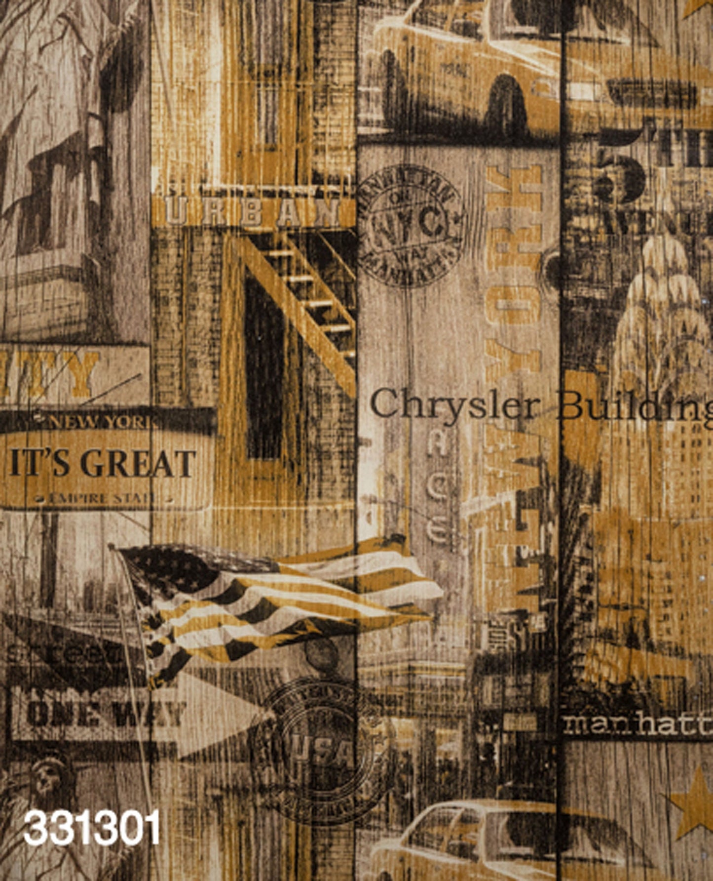 ورق حائط مودرن 15 متر مربع - 331301-D