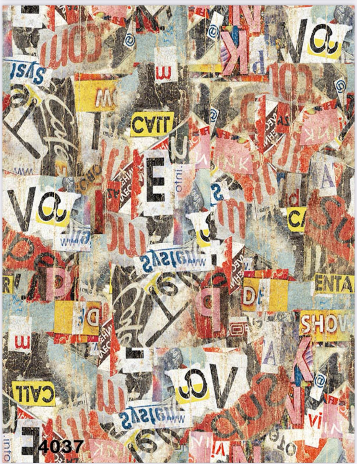 Modern wallpaper 5 square meters 4037