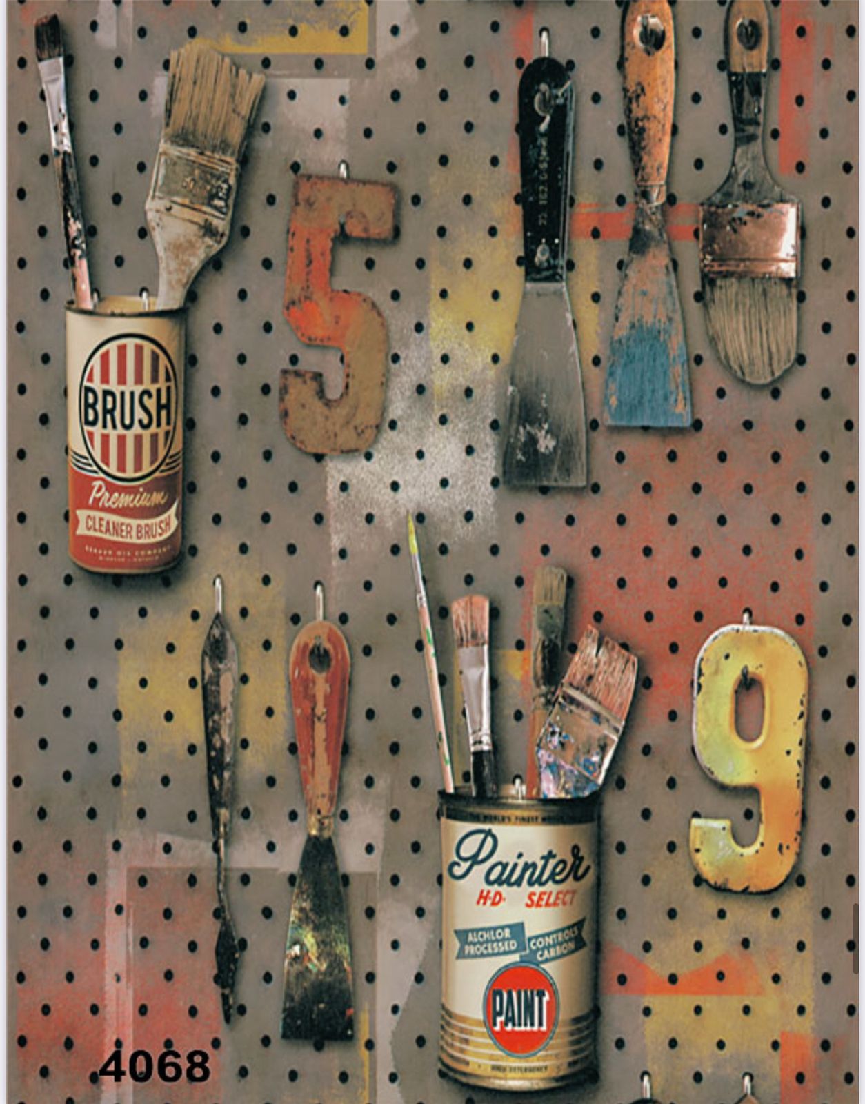 ورق حائط مودرن 5 متر مربع 4068-D