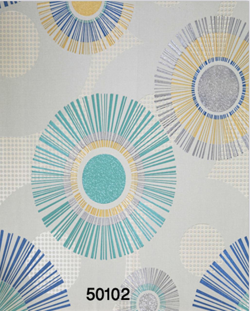 Modern wallpaper 5 square meters 50102