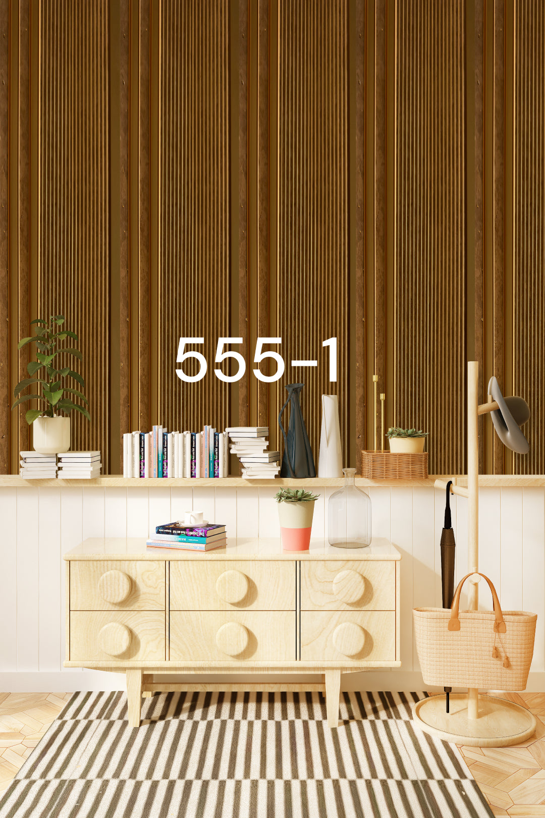 بديل خشب PS مستورد 16 سم 555-1-D