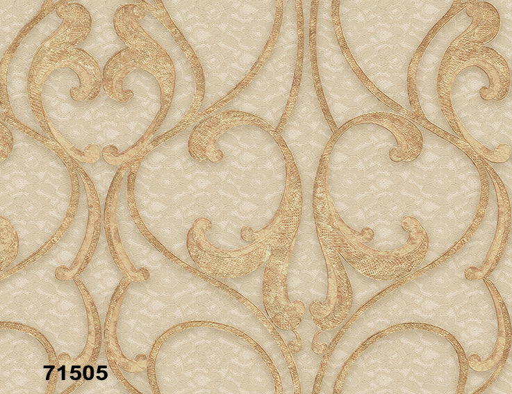 ورق حائط كلاسيك 15 متر مربع 71505-D