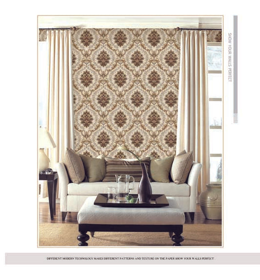 ورق حائط كلاسيك 15 متر مربع 77406