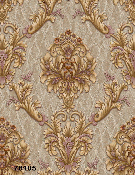 ورق حائط كلاسيك 15 متر مربع 78105-D