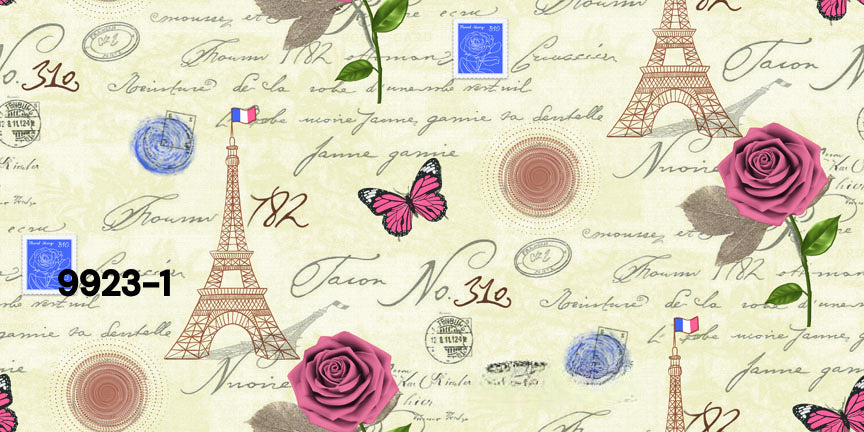 ورق حائط مودرن 15 متر مربع - 9923-1-D