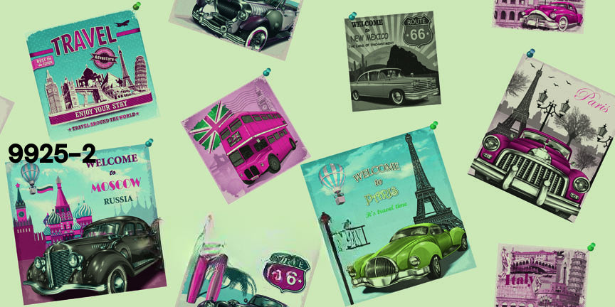 ورق حائط مودرن 15 متر مربع - 9925-2-D