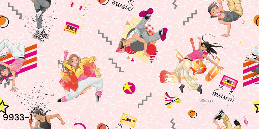 ورق حائط مودرن 15 متر مربع - 9933-1-D