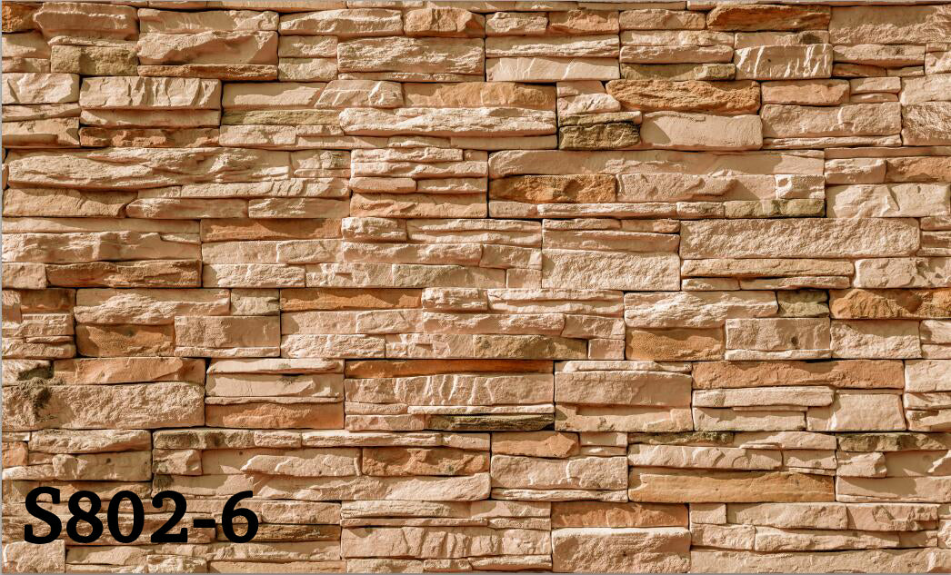 ورق حائط حجري 15 متر مربع - S802-6-D