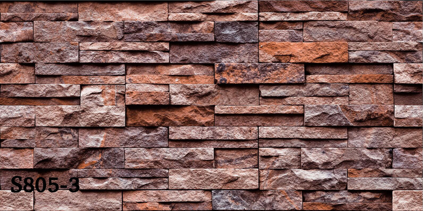 ورق حائط حجري 15 متر مربع - S805-3-D