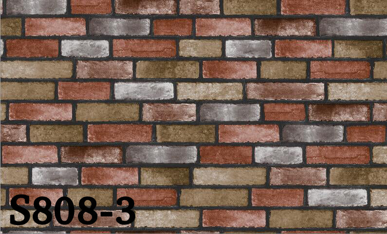 ورق حائط حجري 15 متر مربع - S808-3-D