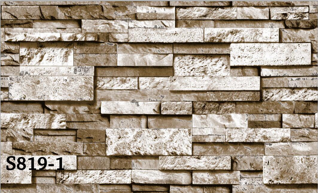ورق حائط حجري 15 متر مربع - S819-1-D