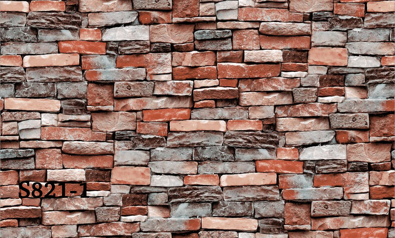 ورق حائط حجري 15 متر مربع - S821-1-D