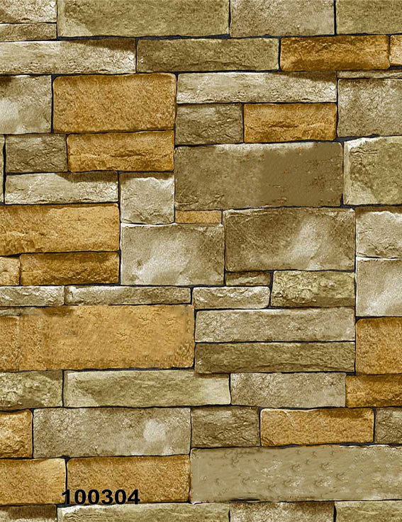 ورق حائط حجري 15 متر مربع - 100304-D