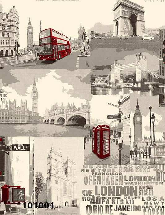 Modern wallpaper 15 square meters - 101001