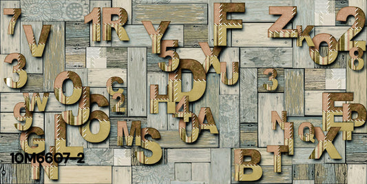 ورق حائط مودرن 10 متر مربع - 10M6607-2-D