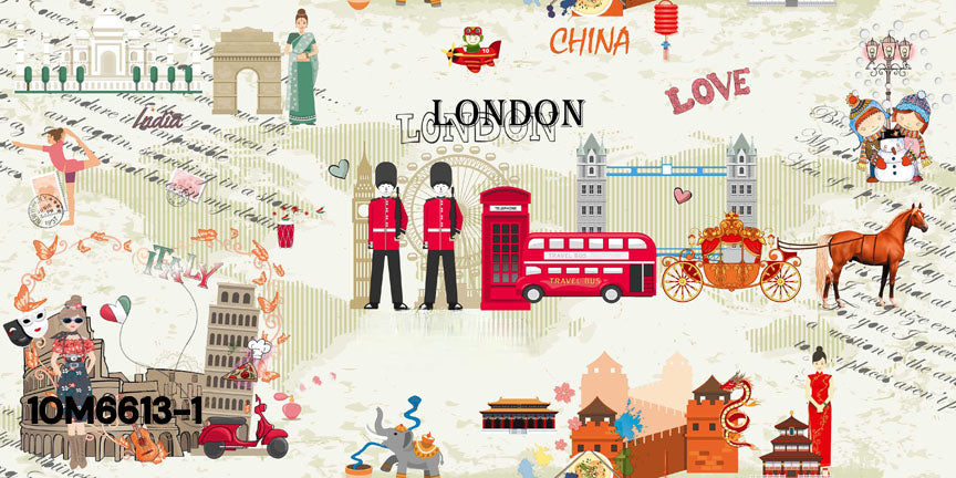 ورق حائط مودرن 10 متر مربع - 10M6613-1-D