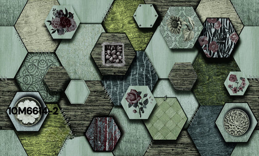 ورق حائط مودرن 10 متر مربع - 10M6614-2-D