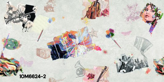 ورق حائط مودرن 10 متر مربع - 10M6624-2-D