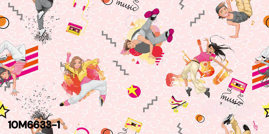 ورق حائط مودرن 10 متر مربع - 10M6633-1-D