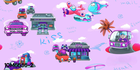 ورق حائط مودرن 10 متر مربع - 10M6636-2-D