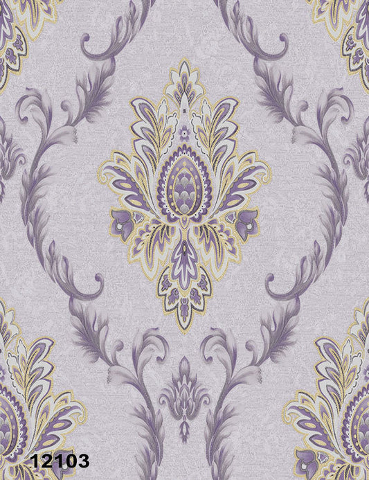 ورق حائط كلاسيك 5 متر مربع 12103-D