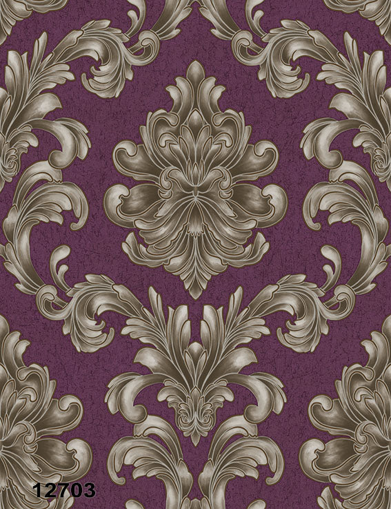 ورق حائط كلاسيك 5 متر مربع 12703-D