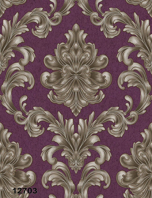 ورق حائط كلاسيك 5 متر مربع 12703-D