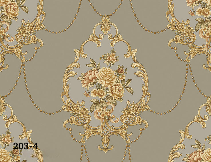 ورق حائط كلاسيك 15 متر مربع - 203-4-D