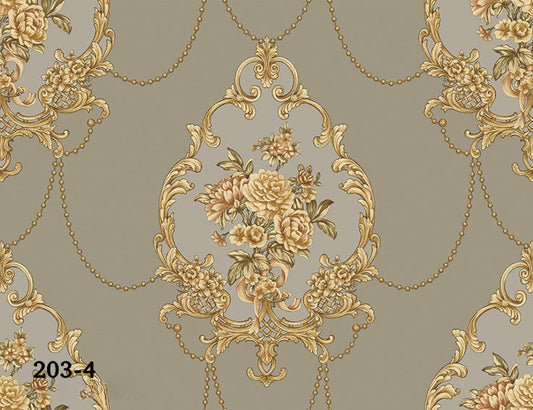 ورق حائط كلاسيك 15 متر مربع - 203-4-D