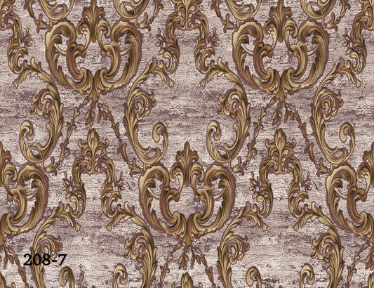 ورق حائط كلاسيك 15 متر مربع - 208-7-D