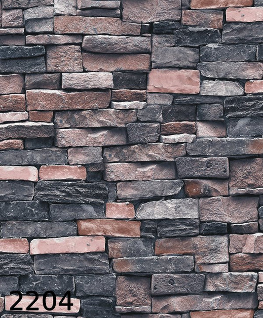 Stone wallpaper 5 square meters 2204