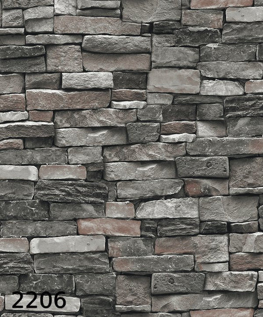 ورق حائط حجري 5 متر مربع 2206-D