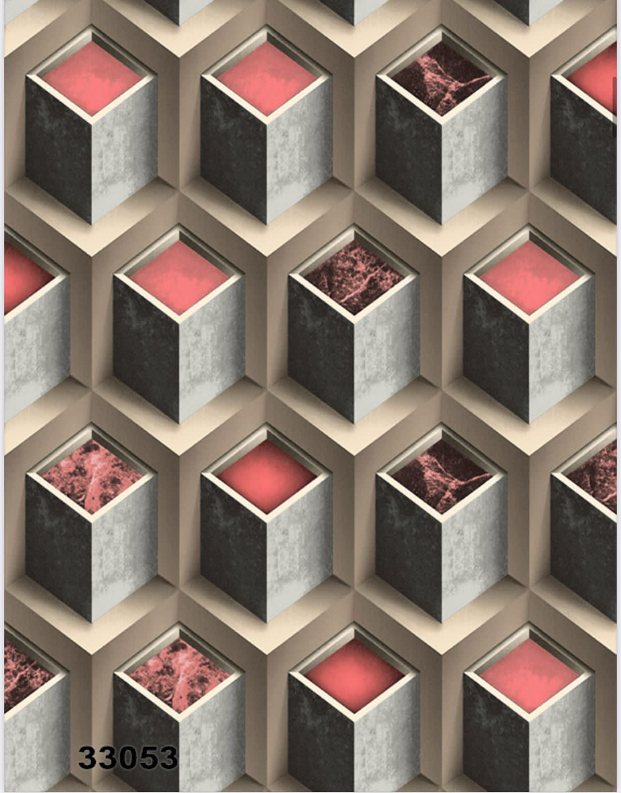 ورق حائط مودرن 5 متر مربع 33053-D