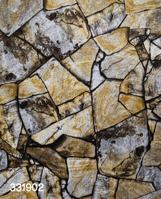 ورق حائط حجري 15 متر مربع - 331902-D