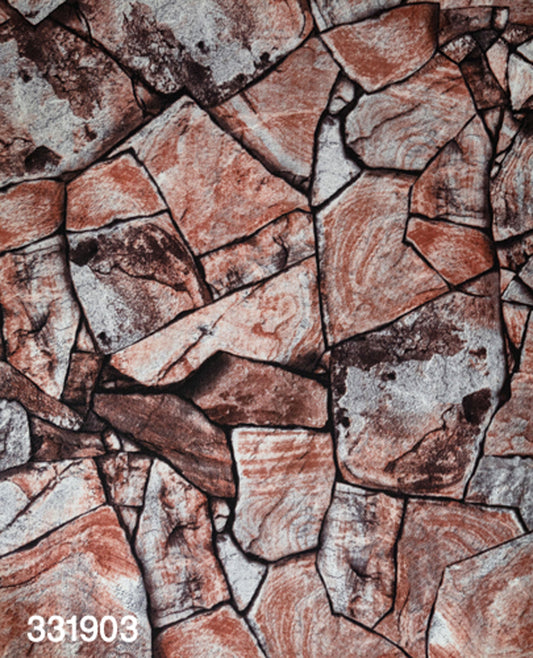 ورق حائط حجري 15 متر مربع - 331903-D