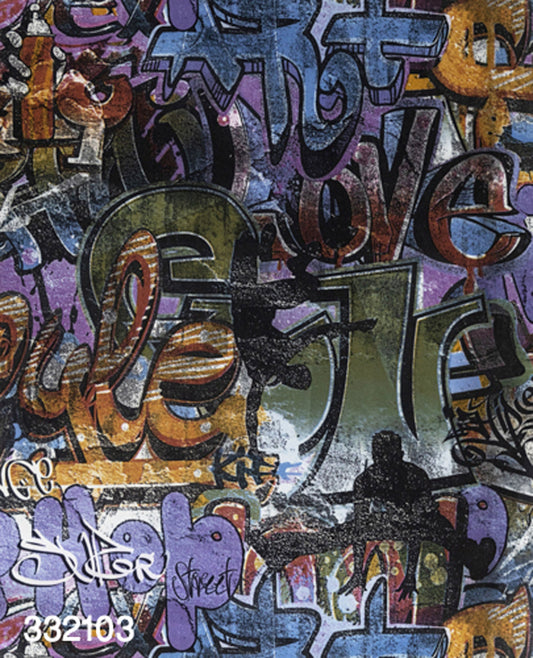 ورق حائط مودرن 15 متر مربع - 332103-D