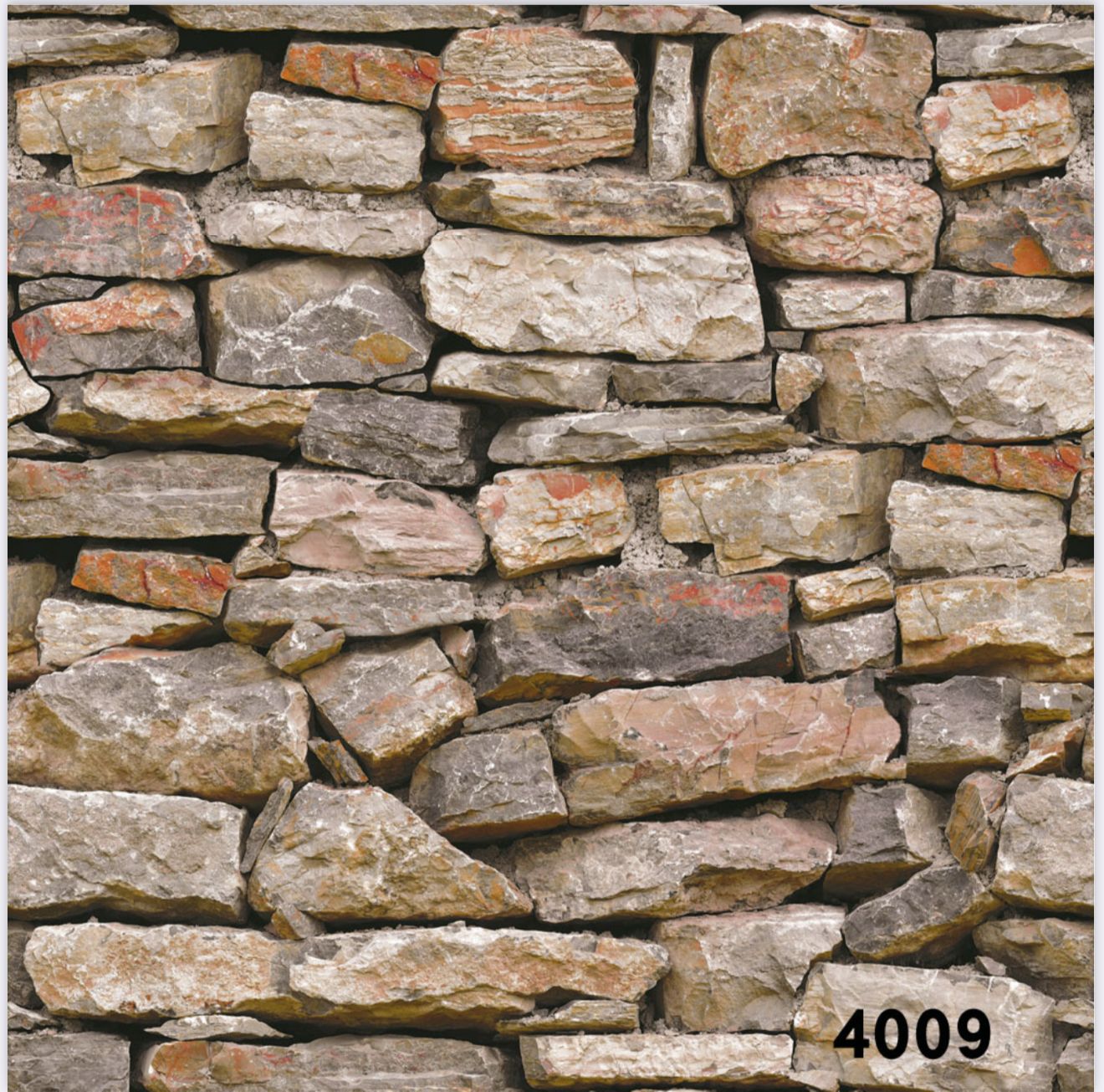 ورق حائط حجري 5 متر مربع 4009