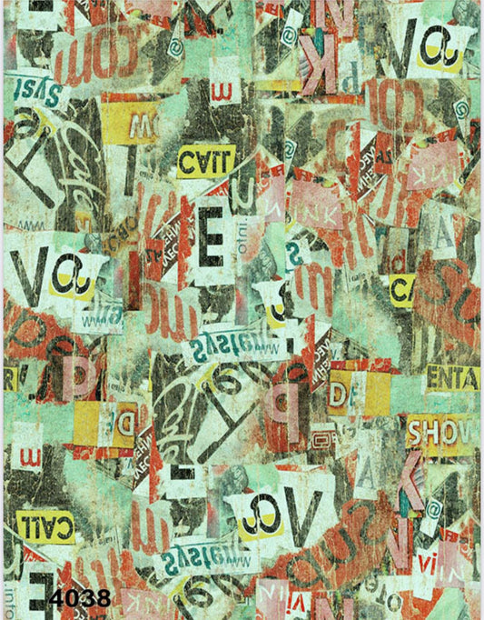 Modern wallpaper 5 square meters 4038