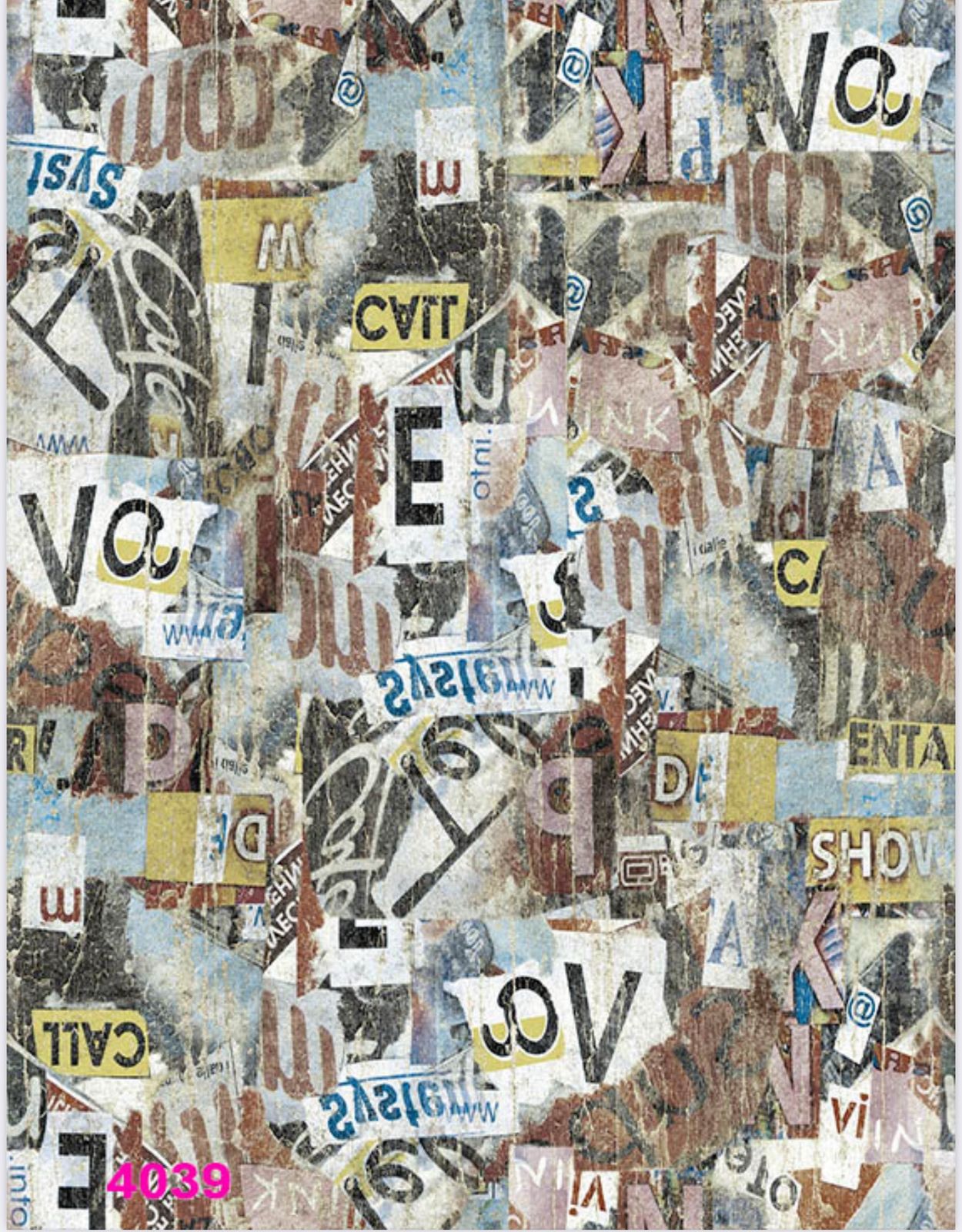 ورق حائط مودرن 5 متر مربع 4039-D