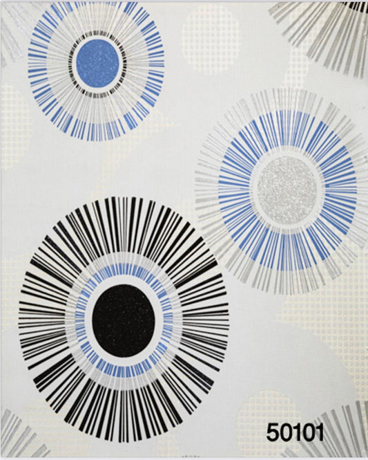 Modern wallpaper 5 square meters 50101