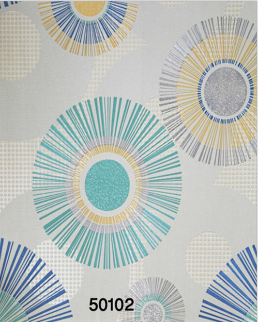 Modern wallpaper 5 square meters 50102