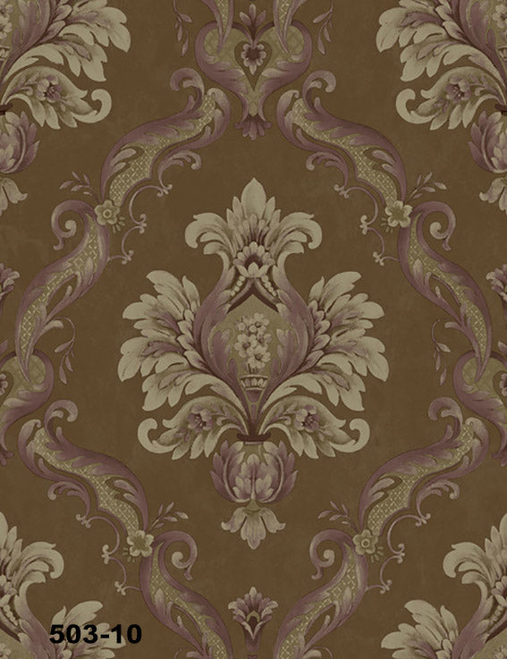 ورق حائط كلاسيك 15 متر مربع - 503-10-D